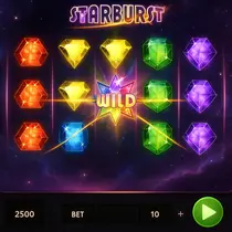 Gransino - Starburst Slot Game - NetEnt Pokie